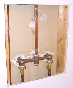 Bathroom Shower Heads on Plumbing Shower Handles   Sweating Copper Pipe   Pete Brown S 10rem