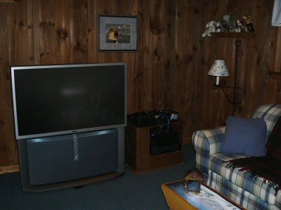 Discount Entertainment Center on Simple Wooden Entertainment Center With Lots Of Shelves   Pete Brown S