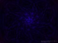 Abstract Dark Blue Vortex (Thumbnail)
