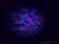 Abstract Dark Blue Vortex Nebula (Thumbnail)