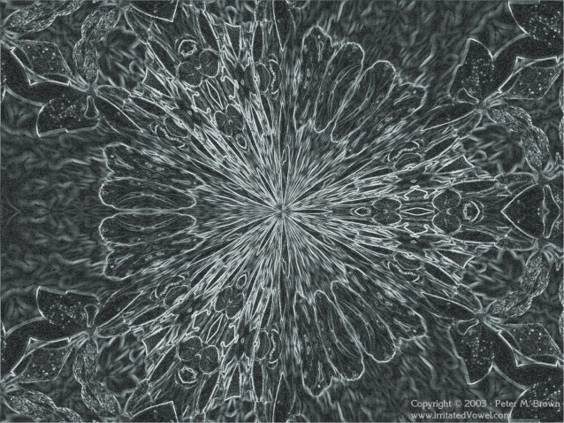 Abstract Cellular Structure: Monochrome (Preview)