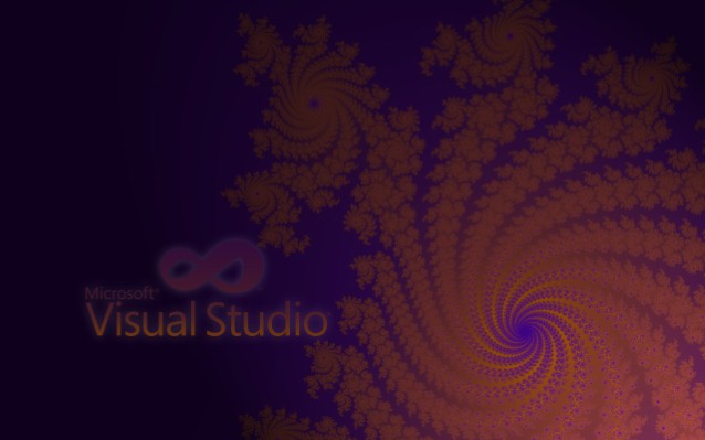 Visual Studio 2010 Orange and Midnight Fractal (Preview)